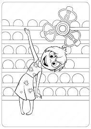I made a ninjago mask coloring page printable for kids. Joy Inside Out 1 Coloring Page Free Printable Coloring Pages For Kids