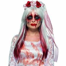 zombie bride face paint sfx makeup