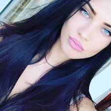 This Black Short Girl Hairstyles Really Are Beautiful Blackshortgirlhairstyles Dark Blue Hair Hair Styles Blue Hair