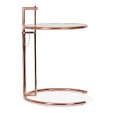 Eileen Gray Bord I Eileen Gray Stil Koppar Glass Side Tables Side Table Eileen Gray