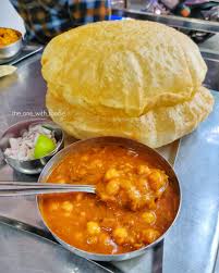 The combination of 'chickpea curry' and 'fried flatbreads' is known as 'chole bhature'. You Ve Gotta Try Chole Bhature At This Outlet In Erandwane Lbb