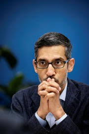 Googles vd Sundar Pichai: Folk på Google är oroliga över AI