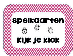 Kijk Je Klok Rekenen Onderwijs Wiskunde Automatiseren