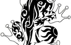 Black And White Frog Tattoo Designs Tribal Frog Tattoo Designs Cool Tattoos Designs Frog Tattoos Tribal Animal Tattoos Tattoo Stencils