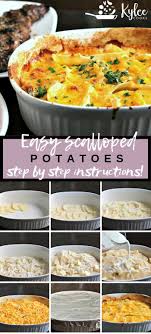 Easy Scalloped Potatoes Recipe With Video In 2020 Easy Scalloped Potatoes Recipe Scalloped Potatoes Easy Potato Recipes Side Dishes
