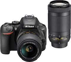 Nikon D5600 Dslr Video Two Lens Kit With 18 55mm And 70 300mm Lenses Black 1580 Best Buy