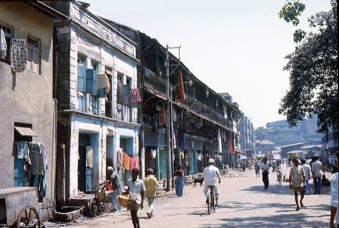 1977. India. Street Scene in Downtown Bombay. Editorial Stock Image - Image of downtown, nlocation: 50601204