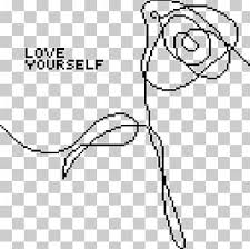 Love Yourself Her Bts Flower Love Yourself Tear Emerald Png Clipart Blue Bts Cut Flowers Emerald Floral Design Free Png Download