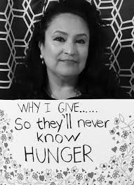 So they'll never know hunger.”