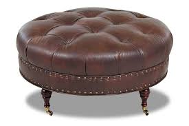 Click through to read why! Angelo 37 Inch Round Tufted Coffee Table Leather Ottoman