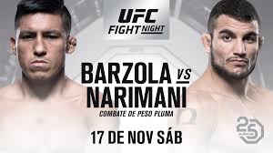 Burns was a mixed martial arts event produced by the ultimate fighting championship that took place on february 13, 2021 at the ufc apex facility in las vegas, nevada. Enrique Barzola Presente En Ufc Argentina Ufc