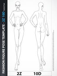 Fashion Figure Fashion Design Body Template 2z10d Catwalk Lady Fashion Design Fashion Figure Templates Fashion Design Template Fashion Figures