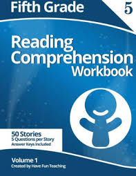 Reading comprehension test for the 5th form with answers. Fifth Grade Reading Comprehension Workbook Volume 1 By Have Fun Teaching Paperback Barnes Noble