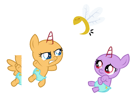 I said i wouldn't do anymore ponies. Mlp Base 37 Fighting With Parasprite By Lanternomega On Deviantart