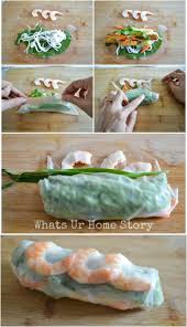 How To Make A Vietnamese Spring Roll With Tofu And Shrimp Spring Rolls Vietnamese Spring Rolls Healthy Spring Rolls