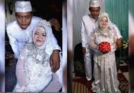 Viral Foto Pernikahan Pasangan Asal Kalimantan Tengah Wajah Mempelai Pria Mirip Sule Rancah Post