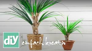 Sie sind sturmresistent und schaffen ein tropisches ambiente an ihrem standort. Palmen Aus Papier Diy Einfach Kreativ Youtube