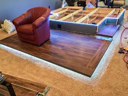 Diy Home Theater Platform Flooring Home Theater Furniture Home Theater Rooms Home Theater Seating