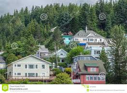 Alaska blockhaus blockhäuser blockhaus häuser haus. Hauser In Ketchikan Alaska Stockbild Bild Von Wohnsitz Stadt 38198395
