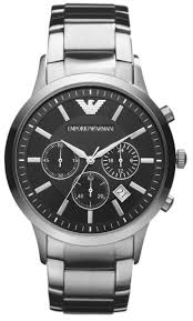 Emporio armani round chronograph blue dial men watch. Sale On Watches Emporio Armani Egypt Souq