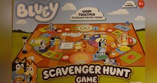 Bluey Scavenger Hunt Game | Board Game | BoardGameGeek