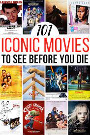This list only reflecting my personal opinion and taste. 101 Iconic Movies To Watch Before You Die Free Checklist