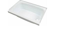 Soap dishes and flat rim around the tub holds soap and toiletries. Rv Trailer Camper Parts Auto Parts Accessories Lippert Components 209678 Better Bath White 24 X 40 Rv Bath Tub