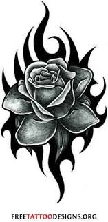 Tribal Rose Tattoo Black Tribal Rose Tattoos Black Rose Tattoos Tribal Rose