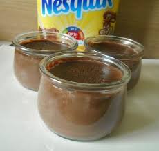 Creme Au Chocolat Nesquik Recette Creme Au Chocolat Recette Creme Dessert Creme Dessert Chocolat