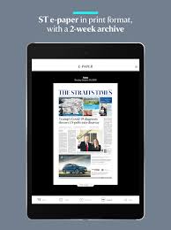 New straits times epaper online. The Straits Times 8 1 7 Po St Rel Download Android Apk Aptoide