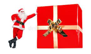 Join millions of people creating and sharing videos with our easy drag and drop video maker. Santa Claus Stands By The Large Christmas Gift Stock Image Image Of Business Large 134047059
