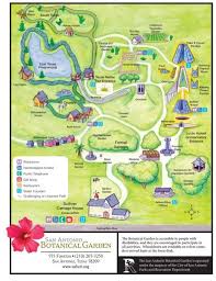 San Antonio Botanical Garden Map San Antonio San Antonio Things To Do Nature Kids