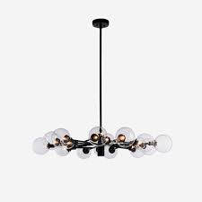 Brooklyn Black Ceiling Light Andrew Martin