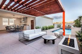 Backyard At Strada Plan 2 Pardee Homes Las Vegas Modern Homes For Sale Pardee Homes Home Pictures