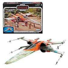 Star Wars The Vintage Collection The Rise Of Skywalker Poe Dameron S X Wing Fighter X Wing Fighter Poe Dameron Star Wars Collection