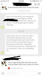 From you flowers tracking number. Just Received This Message From Store What Do I Do Next Aliexpress