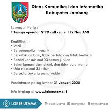 Jl gajah mada no.19 purwodadi, purwodadi, 58151, indonesia. Loker Utama Lowongan Kerja Dinas Komunikasi Dan Facebook