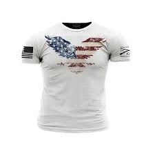 grunt style freedom eagle mens shirt