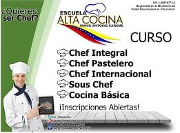 Este curso de alta cocina: Barinas Venezuela Escuela Alta Cocina M A C Facebook