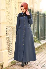 Pardesu Dantelli Kase Pardesu 8756w153 Indigo Elegant Dress Fashion Dresses