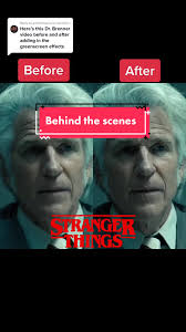 Reply to @ericmichaelsc Here’s this Dr. Brenner video before and after  adding in the greenscreen effects #strangerthings #strangerthings4 #netflix  #fyp