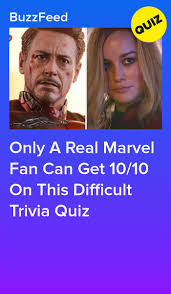 Only A Real Marvel Fan Can Get 10 10 On This Difficult Trivia Quiz Trivia Quiz Marvel Quiz Marvel Characters Quiz
