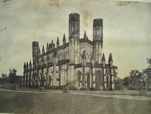 File:A photograph of the church The Garrison Church, Fort William, Calcutta,1866.jpg - Wikimedia Commons
