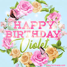Maybe you would like to learn more about one of these? Happy Birthday Violet Gifs Download Original Images On Funimada Com