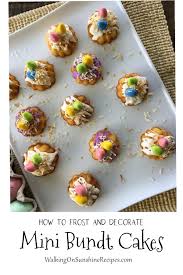 Updated on december 14, 2007. How To Make Easter Mini Bundt Cakes Dessert Recipe