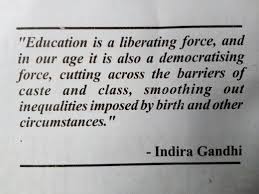 Mahatma gandhi quotes on education. Good Morning Start Your Day With This Goodmorning Morning Quote Thought Education Indiragandhi Education Quotes Thoughts