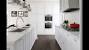 Backsplash For Black Granite Countertops And White Cabinets
