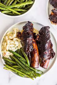 If you follow any grilling gurus on social media, you're bound to see pictures of these mammoth mouthfuls of meat adorning the best bbq platters as you scroll through your feed. Slow Cooker Beef Ribs Baking Mischief