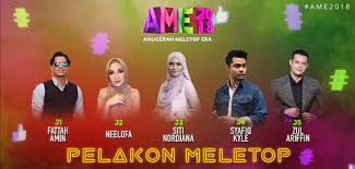 Siapakah pemenang anugerah meletop era tahun 2019? Senarai Penuh Pemenang Anugerah Meletop Era 2018 Ame2018