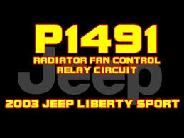 Here at advance auto parts, we work with only top. 2003 Jeep Liberty P1491 Radiator Fan Control Relay Circuit Youtube